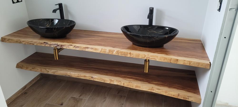 Etagere-bois-effet-brut-vasques-noir