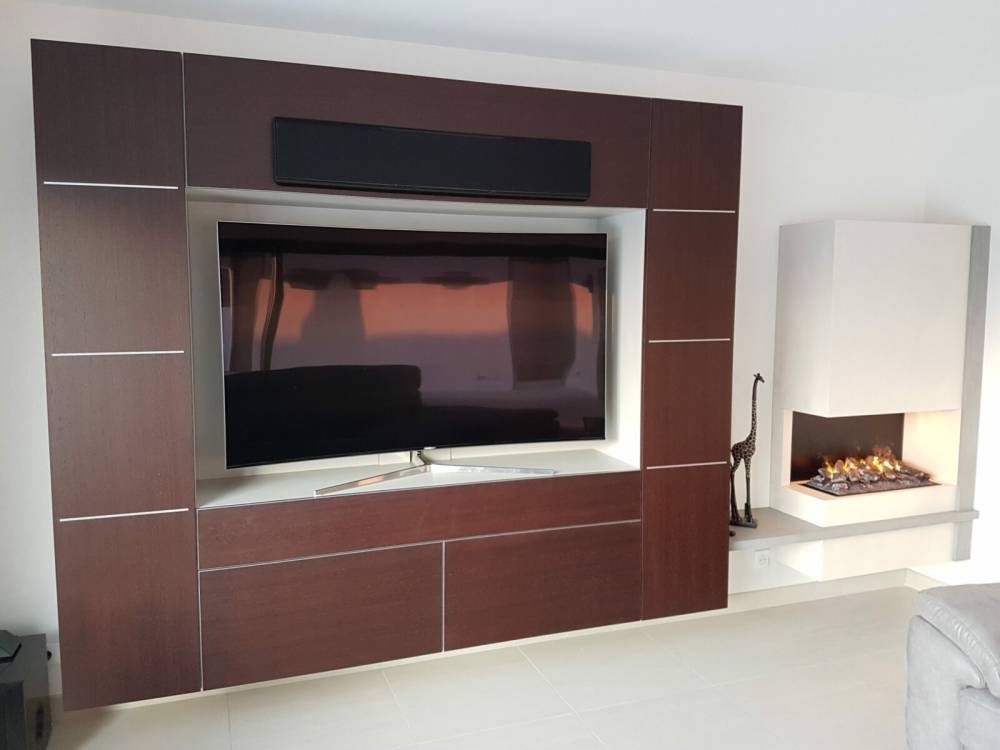 Meubles-tv-marron