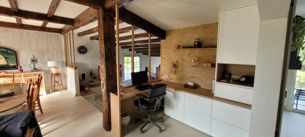 Meubles-bureau-bois-blanc
